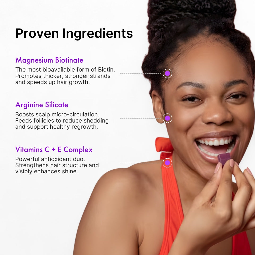 Hair Growth Accelerator Gummies