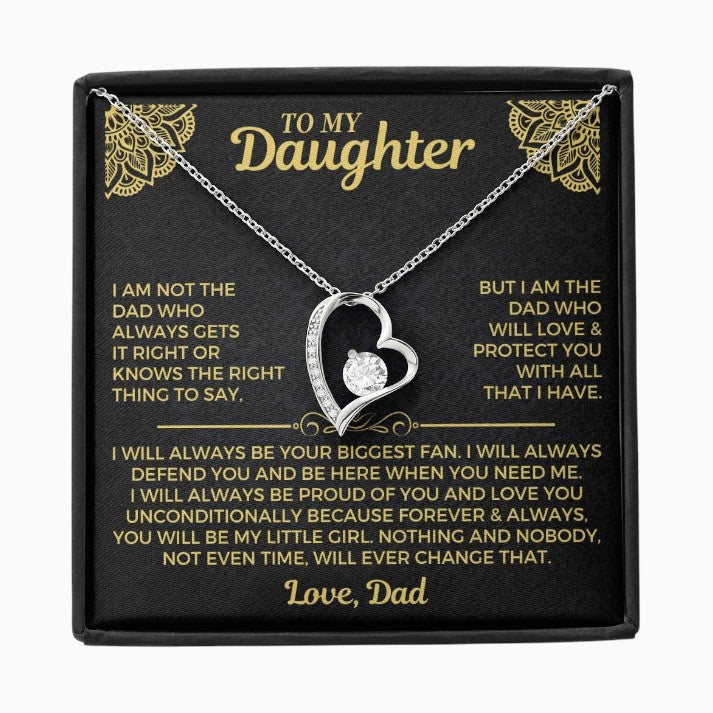 Dad to Daughter Necklace SKU3