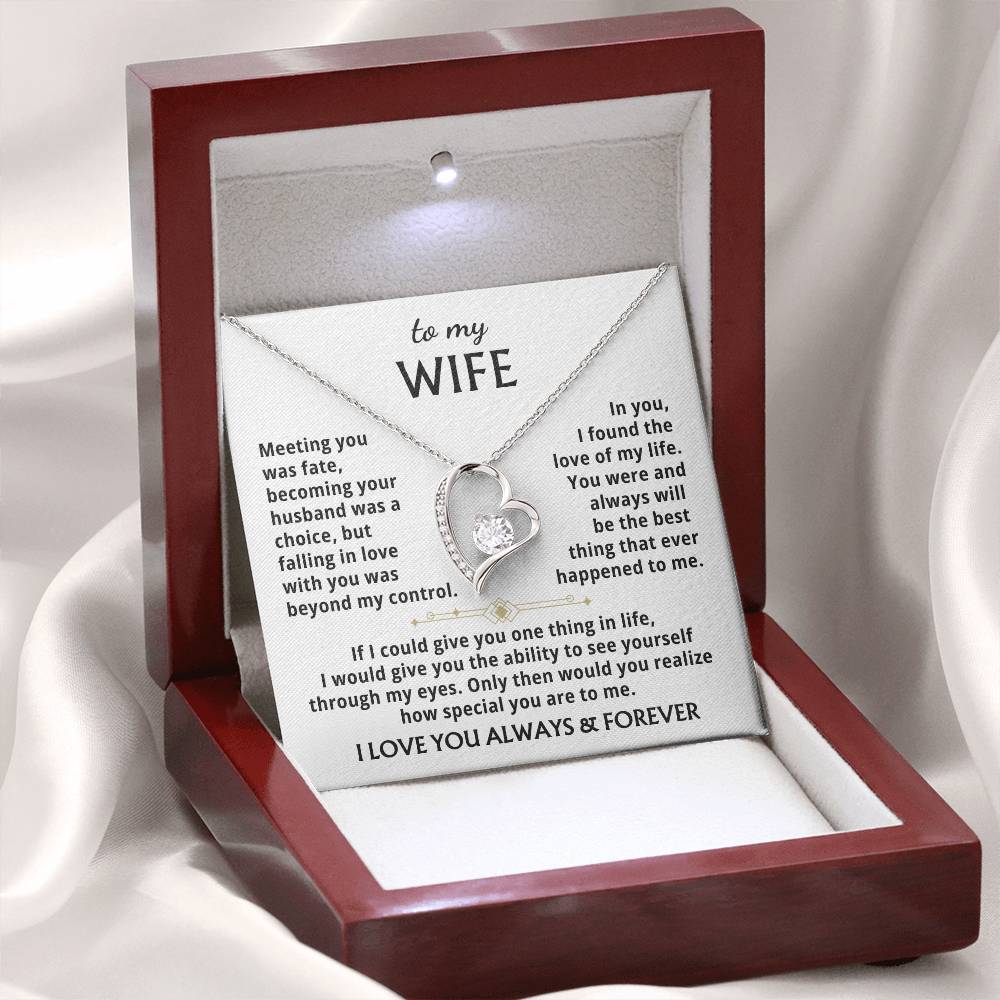 To My Wife Necklace SKU4