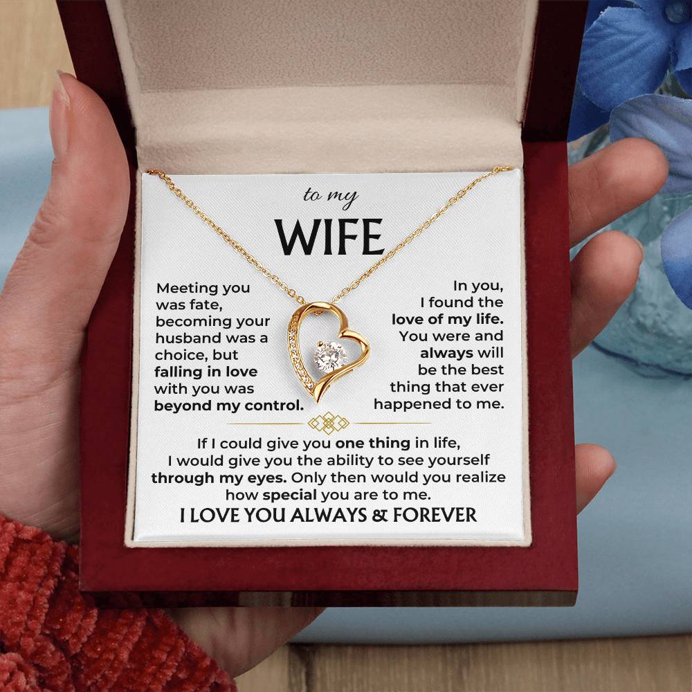 To My Wife Necklace SKU4